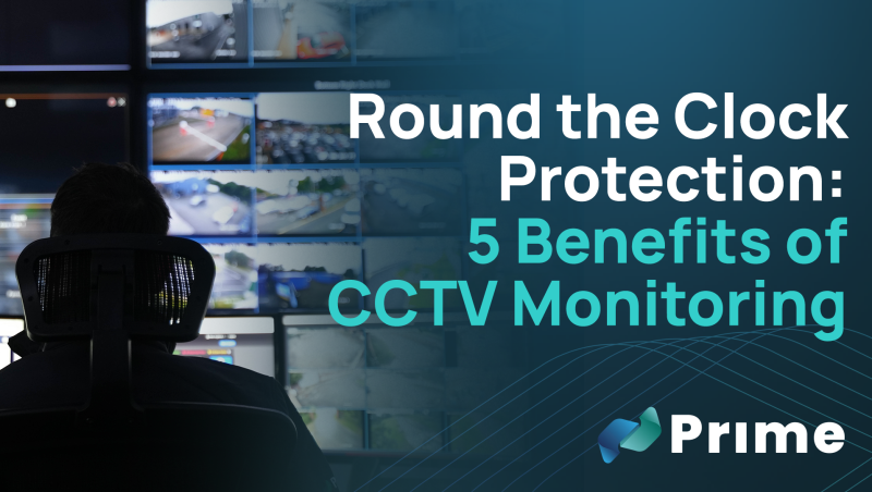 Round the Clock Protection: 5 Benefits of CCTV Monitoring for Your Business - Blog cover image